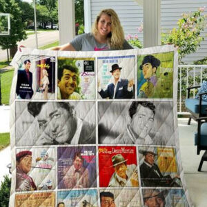 Dean Martin Albums Quilt Blanket 02  Size Single, Twin, Full, Queen, King, Super King