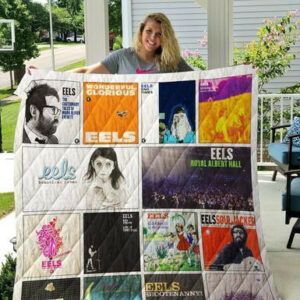 Eels Albums Quilt Blanket 02  Size Single, Twin, Full, Queen, King, Super King