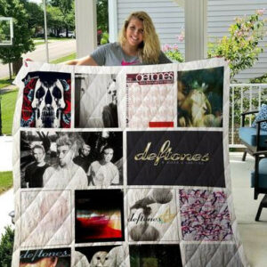 Deftones Albums Quilt Blanket 02  Size Single, Twin, Full, Queen, King, Super King