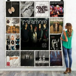Paramore Singles Quilt Blanket 02  Size Single, Twin, Full, Queen, King, Super King