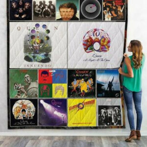 Queen Album 8 Quilt Blanket  Size Single, Twin, Full, Queen, King, Super King