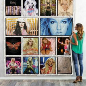 Britney Spears Quilt Blanket For Fans New Arrival 02  Size Single, Twin, Full, Queen, King, Super King