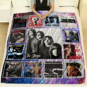 The Stooges Live Albums Quilt Blanket  Size Single, Twin, Full, Queen, King, Super King