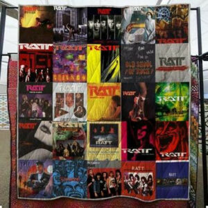 Ratt Quilt Blanket  Size Single, Twin, Full, Queen, King, Super King