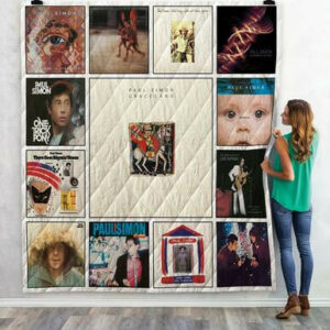 Paul Simon Albums Quilt Blanket 02  Size Single, Twin, Full, Queen, King, Super King