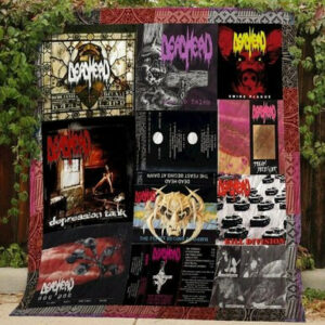 Dead Head Quilt Blanket Bjan-2  Size Single, Twin, Full, Queen, King, Super King