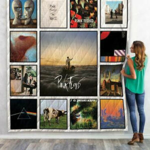 Pink Floyd Album 1 Quilt Blanket  Size Single, Twin, Full, Queen, King, Super King