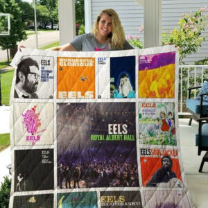 Eels Albums Quilt Blanket 01  Size Single, Twin, Full, Queen, King, Super King