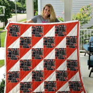 Detroit Tigers Quilt Blanket  Size Single, Twin, Full, Queen, King, Super King   , MLB Quilt Blanket