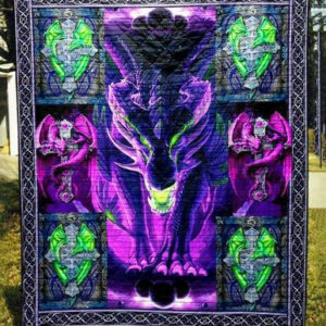 Dragonism Quilt Blanket Yhl3 ��� Quilt Size Single, Twin, Full, Queen, King, Super King