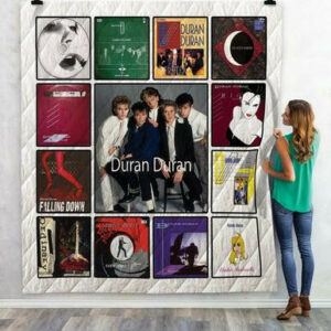 Duran Duran Singles Quilt Blanket  Size Single, Twin, Full, Queen, King, Super King