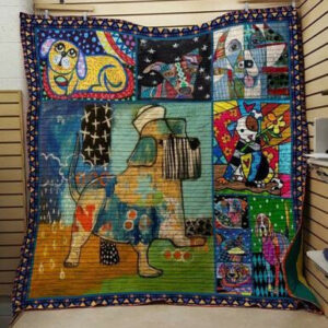Dog 2502045 Quilt Blanket ��� Quilt Size Single, Twin, Full, Queen, King, Super King