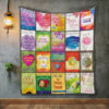 Pooh And Friends Quilt Blanket  Size Single, Twin, Full, Queen, King, Super King , Disney Quilt Blanket