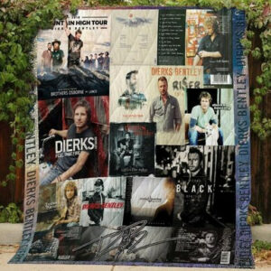 Dierks Bentley Quilt Blanket Bjan-2  Size Single, Twin, Full, Queen, King, Super King