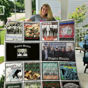 Dropkick Murphys Quilt Blanket  Size Single, Twin, Full, Queen, King, Super King