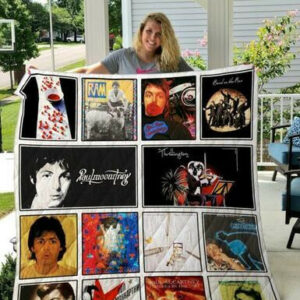 Paul McCartney Quilt Blanket  Size Single, Twin, Full, Queen, King, Super King