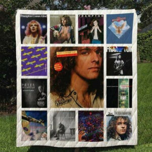Peter Frampton Quilt Blanket  Size Single, Twin, Full, Queen, King, Super King
