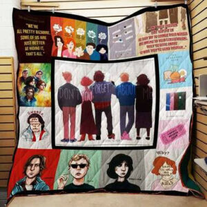 The Breakfast Club Quilt blanket  Size Single, Twin, Full, Queen, King, Super King