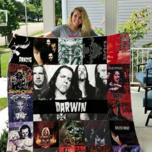 Danzig Quilt Blanket  Size Single, Twin, Full, Queen, King, Super King