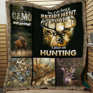 Deer Quilt Blanket Hqt-Qvk00033  Size Single, Twin, Full, Queen, King, Super King