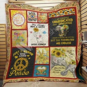 Elephant Hippie Quilt Blanket M1101 83o41  Size Single, Twin, Full, Queen, King, Super King