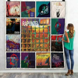 Dave Matthews Band Singles Albums Quilt Blanket 02  Size Single, Twin, Full, Queen, King, Super King