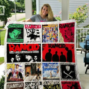 Rancid Quilt Blanket 02  Size Single, Twin, Full, Queen, King, Super King