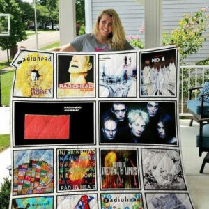 Radiohead Quilt Blanket  Size Single, Twin, Full, Queen, King, Super King