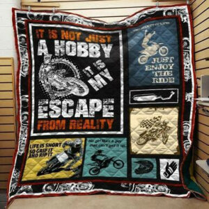 Dirt Bikes Quilt Blanket J0905 84o41  Size Single, Twin, Full, Queen, King, Super King