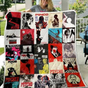 Psycho Quilt Blanket M160616 ��� Quilt Size Single, Twin, Full, Queen, King, Super King