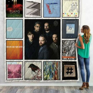Death Cab For Cutie Album 1 Quilt Blanket  Size Single, Twin, Full, Queen, King, Super King