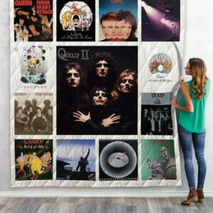 Queen Studio Album 2 Quilt Blanket  Size Single, Twin, Full, Queen, King, Super King