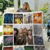 Toothless And Light Fury And Friends Quilt Blanket  Size Single, Twin, Full, Queen, King, Super King