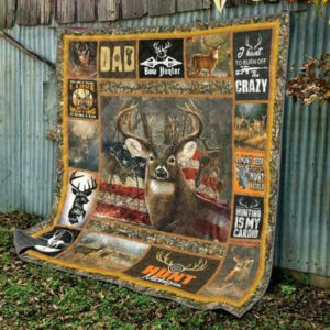 Deer Hunt Quilt Blanket ��� Quilt Size Single, Twin, Full, Queen, King, Super King