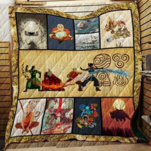 The Last Airbender Quilt Blanket R231  Size Single, Twin, Full, Queen, King, Super King