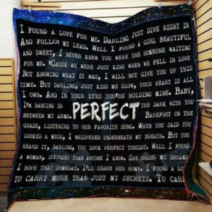 Perfect Song Quilt Blanket  P191b Pd  Size Single, Twin, Full, Queen, King, Super King