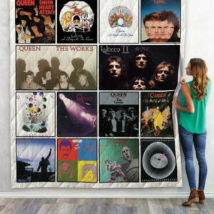 Queen Studio Album 1 Quilt Blanket  Size Single, Twin, Full, Queen, King, Super King