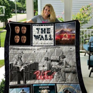 Pink Floyd Live Album Quilt Blanket  Size Single, Twin, Full, Queen, King, Super King