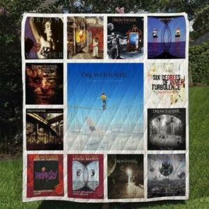 Dream Theater Quilt Blanket  Size Single, Twin, Full, Queen, King, Super King