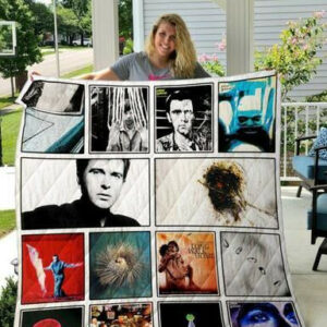 Peter Gabriel Quilt Blanket  Size Single, Twin, Full, Queen, King, Super King