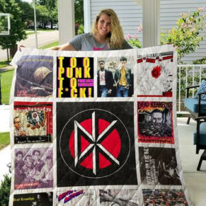 Dead Kennedys Quilt Blanket 01  Size Single, Twin, Full, Queen, King, Super King