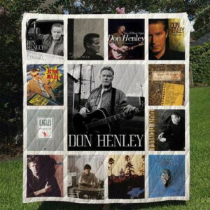 Don Henley Quilt Blanket  Size Single, Twin, Full, Queen, King, Super King