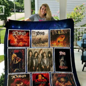 Dio Live Album Quilt Blanket  Size Single, Twin, Full, Queen, King, Super King