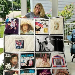 Paul Simon Quilt Blanket  Size Single, Twin, Full, Queen, King, Super King