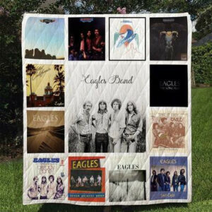 Eagles Quilt Blanket  Size Single, Twin, Full, Queen, King, Super King
