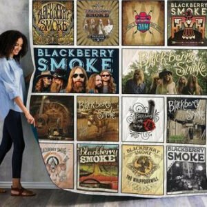 Blackberry Smoke Albums Quilt Blanket 01  Size Single, Twin, Full, Queen, King, Super King