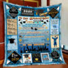 Personalized Red Bird Loved One Is Near Quilt Blanket  Size Single, Twin, Full, Queen, King, Super King