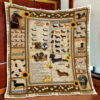 Skull Girl. God Says You Are Quilt Blanket  Size Single, Twin, Full, Queen, King, Super King
