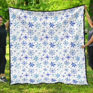 Rainbow Geometric Pattern Premium Quilt Quilt Blanket Size Single, Twin, Full, Queen, King, Super King