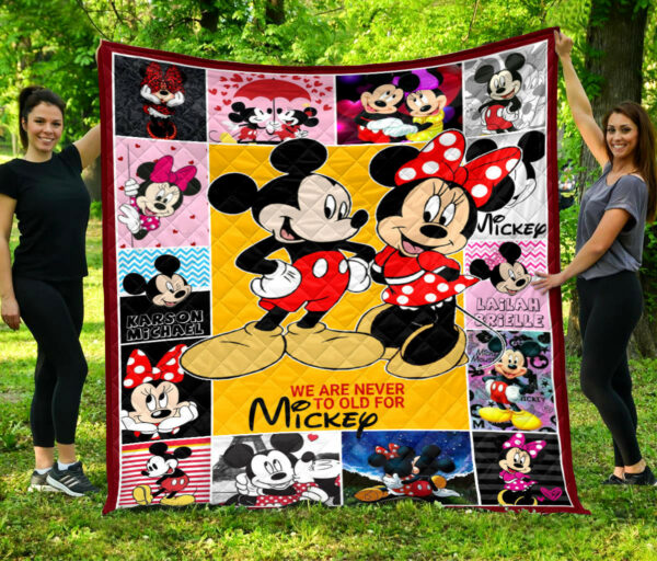 Color Ice Cream Cone Pattern Premium Quilt Quilt Blanket Size Single, Twin, Full, Queen, King, Super King